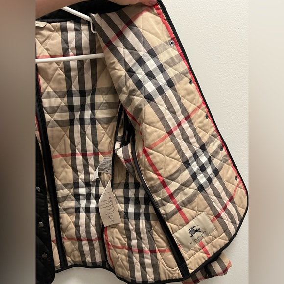 Burberry Quilted Thermoregulated Jacket in Black Colour - Picture 6 of 12